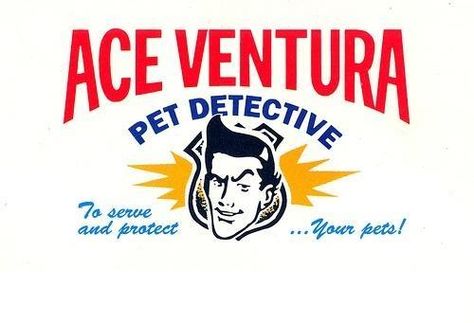 Ace Ventura  Pet Detective (1994) production material Ace Ventura Business Card Co Card, Ace Ventura Pet Detective, Ace Ventura Costume, Trick Or Treat Costume, Halloween Costume Props, Lucca Comics, Pet Detective, Buisness Cards, Ace Ventura