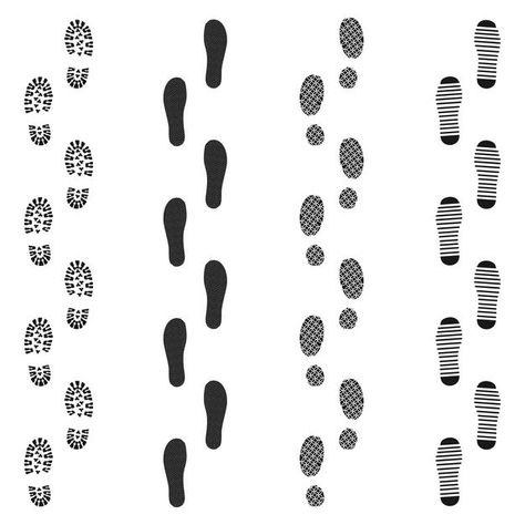 Black dirty footprint set | Free Vector #Freepik #freevector #paint #grunge #shapes #steps Set Free, Modern Logo, I Tattoo, Graphic Resources, Art Journal, Vector Free, Pie, Abstract Artwork, Paint