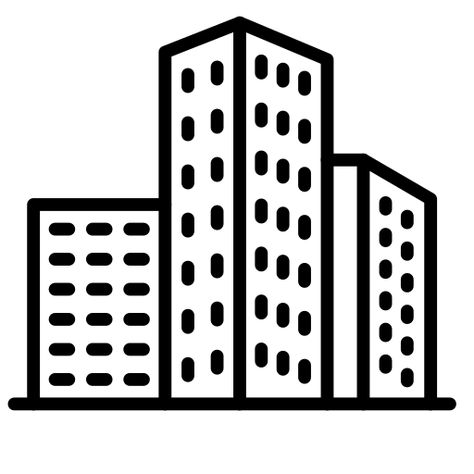 Building Doodle, Building Vector, Building Icon, Web Fonts, Doodle Icon, White Building, Pinterest Images, Png Icons, Free Icon