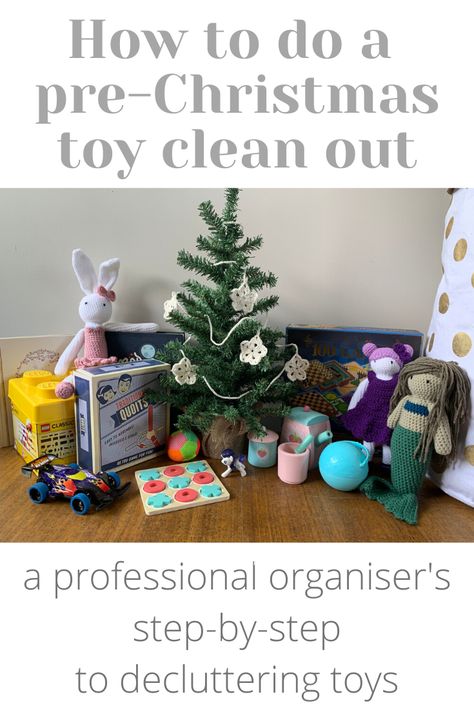 Declutter Toys, Kids Toys For Christmas, Toys To Make, Toy Clutter, Baby Playroom, Office Toys, Christmas Prep, How To Declutter, Playroom Organization