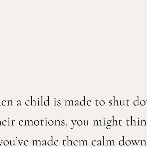 Chinyelu, Founder of We Nurture | Waldorf Inspired Parenting on Instagram: "This is what happens when you allow your child to feel all their emotions;

You’ll find that staying calm and focusing on helping your child becomes easier. 
You’ll find your ability to regulate your emotions and behavior grows stronger.
You’ll notice how your communication with your child changes for the better. 
You’ll find that you’ll speak to your child with more understanding and compassion. 
You’ll find that creating a safe space for your child to feel all their feelings wherever you might be will happen with ease. 
You’ll find that your child will share more of their feelings with you. 
You’ll find that your child will have a deep feeling of safety. 
You’ll discover that you get less triggered. 
You’ll find Staying Calm, Waldorf Inspired, Grow Strong, Change Is Good, What Happens When You, Raising Kids, Baby Ideas, Safe Space, Communication