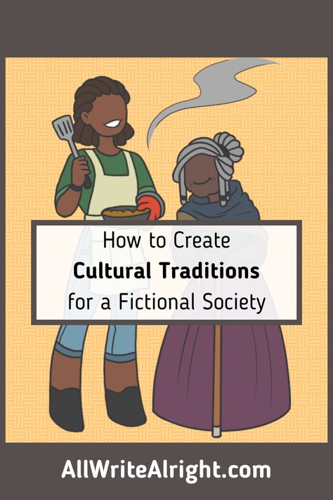 Worldbuilding Tradition, Coming Up With Story Ideas, Fictional Culture Ideas, How To Come Up With Story Ideas, Fantasy Culture Ideas, How To Come Up With A Story Idea, Story Setting Ideas, Original Character Ideas, Fictional Culture