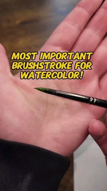 Youtube Watercolor Tutorials, Watercolor Basic Skills, Watercolor Brush Strokes Tutorial, Dragonfly Watercolor Painting Tutorial, Progress Not Perfection, Watercolor Beginner, Watercolor Video, Loose Watercolor, Watercolor Artists