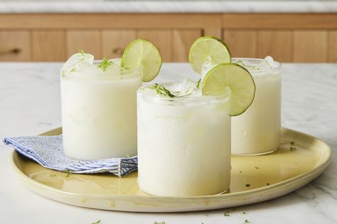 Brazilian Limeade, Wine Slush, Raspberry Ice Cream, Happy Hour Cocktails, Easy Summer Meals, Easy Dinners, Latest Recipe, Sweetened Condensed Milk, Limes