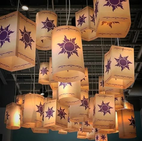 Lantern Debut Theme, Tangled Hanging Lanterns, Lantern Birthday Party Decor, Tangled Rapunzel Theme Party, Homecoming Tangled Theme, Tangled Theme School Dance, Tangled Themed Decorations, Rapunzel Homecoming Theme, Tangled Theme Invitation