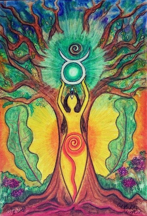 Pinterest : @kj8774 Fertility Goddess, Canvas Painting Ideas For Beginners, Spiritual Paintings, Painting Ideas For Beginners, Canvas Painting Ideas, Tree Of Life Tattoo, Spirited Art, Feminine Art, Goddess Art