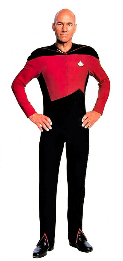 Picard Star Trek, Star Trek Next Generation, Star Trek Costume, Captain Picard, Star Trek Captains, Jean Luc Picard, Patrick Stewart, Captain Kirk, Star Trek Voyager