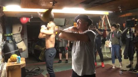 Michael B. Jordan on Instagram: “Only 1 week away until @creedmovie hits theaters.  I was going through my phone archives and thought I'd show you guys some BTS of the film…” Creed Training, Rocky Stallone, Rocky Series, Rocky Film, Creed Movie, Apollo Creed, Ryan Coogler, Phylicia Rashad, Michael B Jordan