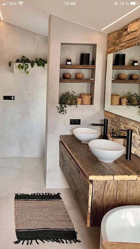 Bathroom Remodeling Ideas, Cozy Bathroom, Wall Paneling Diy, Interior Design Decor, Small Studio Apartments, Studio Apartment Decorating, Bathroom Remodeling, Remodeling Ideas, Ideas Bathroom