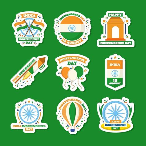 Independence Day Stickers India, Independence Day Stickers, Photoshoot Boy, Independence Day Theme, Independence Day Special, Indian Independence Day, Independence Day India, Wedding Invitation Background, Travel Collage