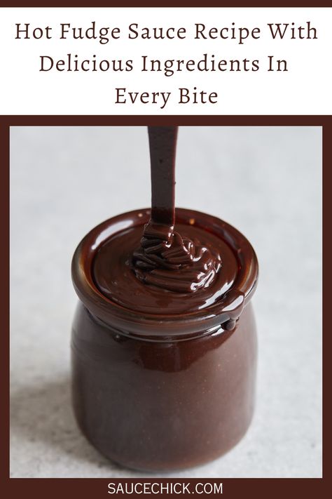 Hot Fudge Sauce Recipe Recipe For Hot Fudge Sauce, Hot Fudge Recipe, Fudge With Condensed Milk, Hot Fudge Sauce Recipe, Homemade Hot Fudge Sauce, Fudge Sauce Recipe, Hot Fudge Topping, Homemade Hot Fudge, Ice Cream Cakes