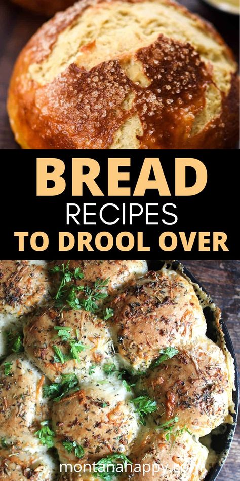 Best Bread Recipes, Homemade Bread Recipes, Honey Oat Bread, Peanut Butter Bread, Rustic Recipes, Best Bread, Recipes Bread, Homemade Dinner Rolls, Slow Cooker Desserts