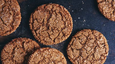 Spiced Rye Ginger Cookies Rye Flour Recipes Baking, Rye Flour Cookies, Rye Flour Recipes, Recipes With Rye Flour, Sweetie Cookies, Rye Recipes, Rye Cookie, Rye Cookies, Bakery Stand