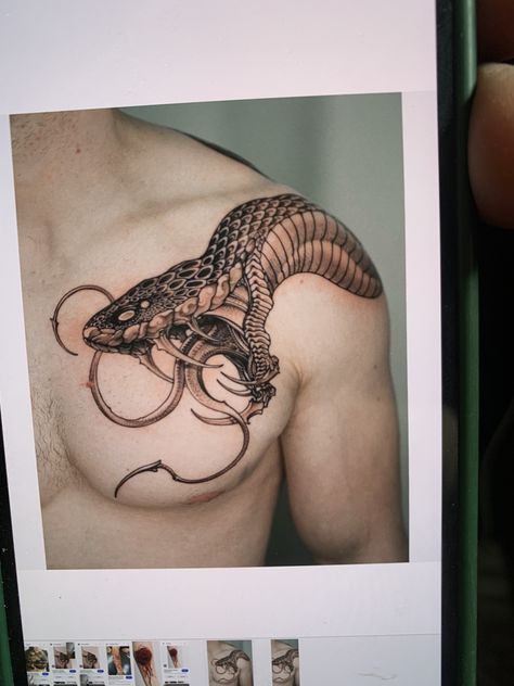 Japanese Snake Tattoo, Tiger Tattoo Sleeve, Cobra Tattoo, Men Tattoos Arm Sleeve, Snake Tattoo Design, Warrior Tattoos, Irezumi Tattoos, Full Body Tattoo, Modern Tattoos