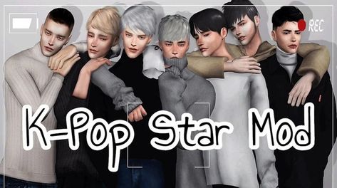 K-Pop Star Mod | Patreon Guys Night, 2000s Clothes, Going Solo, K Pop Star, Social Interaction, Sims 4 Mods, Social Events, The Sims 4, Go Camping