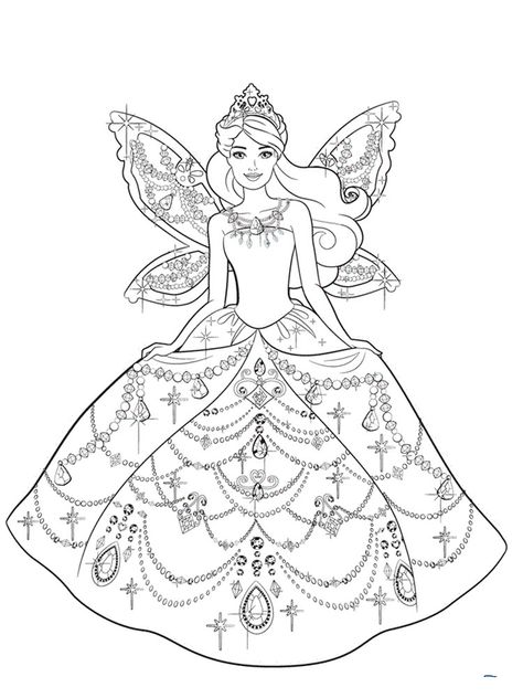 Barbie Fairy coloring pages. Download and print Barbie Fairy coloring pages Fairy Colouring Pages, Barbie Colouring, Lucy Movie, Transparent Wings, Disney Coloring Sheets, Elsa Coloring Pages, Barbie Fairy, Barbie Drawing, Fairy Drawings