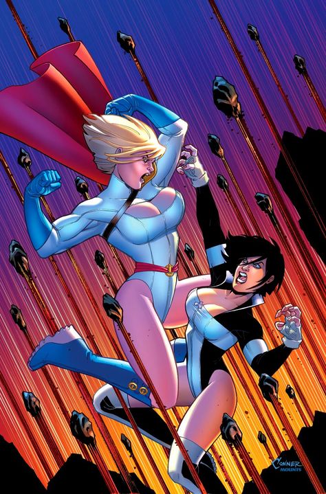 Power Girl Supergirl, Power Girl Comics, Power Girl Dc, Super Women, Comics Anime, Female Superhero, Dc Comic Books, Super Girl, Marvel Vs Dc