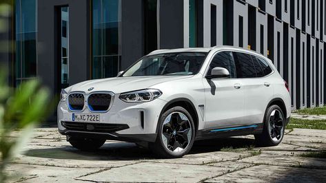 The new BMW iX3 is the firm’s first all-electric 'X' model and boasts a range of up to 285 miles. But UK deliveries don’t begin until summer 2021. The post New electric BMW iX3 revealed – but it’s not coming to the UK for a YEAR appeared first on Motoring Research. Bmw Ix3, Bmw Electric, Silent Running, Bmw I3, Geneva Motor Show, New Bmw, Pre Production, E Scooter, Bmw X3