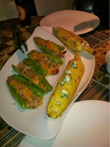 Marconi Peppers Recipes, Giant Marconi Peppers, Marconi Peppers, Sweet Pepper Recipes, Crockpot Stuffed Peppers, Lamb Dinner, Sides Dishes, Pepper Recipes, Grilled Peppers