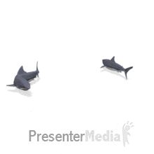 ID# 13980 - Sharks Swimming - PowerPoint Animation Swimming Animation, Two Sharks, Sharks Swimming, Animated Clipart, Powerpoint Animation, Shark Swimming, Stick Art, Text Background, Clipart Free