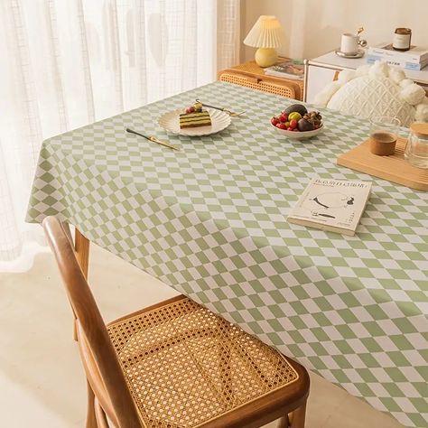 Thickened Table Cloth Gsm Pvc Rhomboid Fruit Green - Temu Dining Table Cloth, Outdoor Tablecloth, Plastic Tablecloth, Tablecloth Fabric, Rectangular Coffee Table, Rectangular Table, Outdoor Dining Table, Tea Table, Table Desk