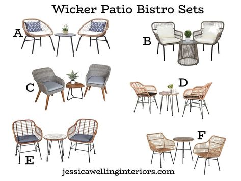 Budget-friendly Patio Bistro Sets. If you have a small outdoor space, a patio bistro set is the perfect thing. I’ve rounded up my favorite inexpensive outdoor bistro sets for 2023. And they’re all under $200! Dining Ideas For Small Spaces, Small Patio Dining Ideas, Outdoor Patio Dining Ideas, Patio Dining Ideas, Diy Small Patio, Modern Outdoor Dining Sets, Inexpensive Patio, Easy Patio, Diy String Lights