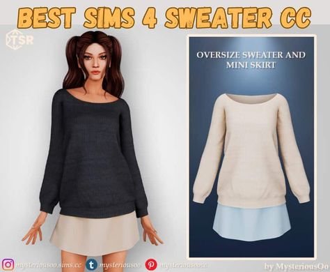 25 Snuggly Sims 4 Sweater cc (2023): For The Ultimate Cozy Sweater Weather! Sims 4 Sweater Cc, Sims 4 Sweater, Crop Sweaters, Sims Love, Librarian Style, Cozy Sweaters Autumn, Korean Shirt, Preppy Winter, Preppy Sweater