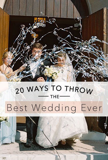 How to throw the best wedding ever! | Brides.com What To Throw At A Wedding, Epic Wedding Ideas, Wedding Lists, Epic Party, Personal Celebration, Wedding Plan, Rustic Weddings, Lounge Area, Ideal Wedding