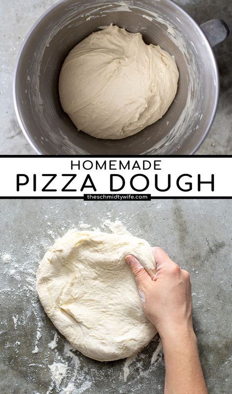 Bread Flour Pizza Dough, Classic Pizza Dough Recipe, Cooking Homemade Pizza, All Purpose Flour Recipes, Best Pizza Dough Recipe, Making Pizza Dough, Perfect Pizza Dough, Best Pizza Dough, Best Homemade Pizza