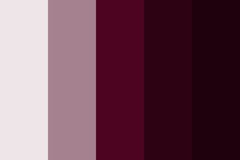 dark femininity Color Pallets For Characters, Color Palette Villain, Dark Feminine Colour Palette, Red And Purple Palette, Emo Color Palette, Dark Pink Color Palette, Dark Color Palettes, Dark Feminine Color Palette, Vampire Color Palette