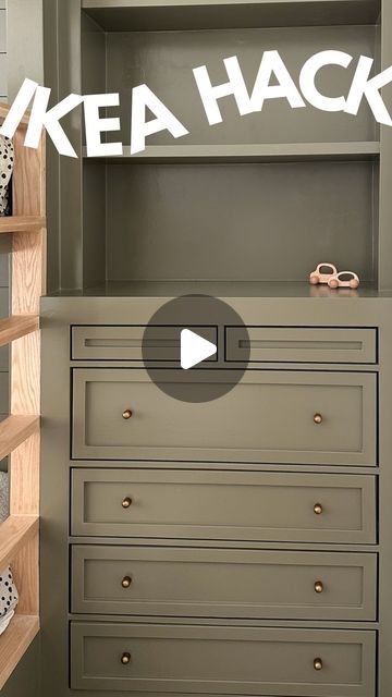 Ikea Hack Koppang, Hemnes Closet Hack, Ikea Built In Hack Bedroom, Hemnes Built In, Gursken Chest Of Drawers Hack, Songesand Ikea Hack, Brimnes Hack Bed, Ikea Idanäs Hack, Ikea Hauga Dresser