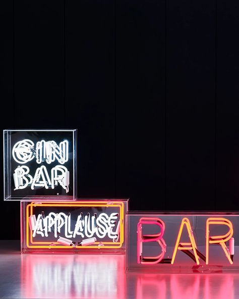 White Neon Sign, Bar Neon Sign, Neon White, Mexican Furniture, Drinks Trolley, Gin Bar, Neon Red, Oliver Bonas, Bar Sign