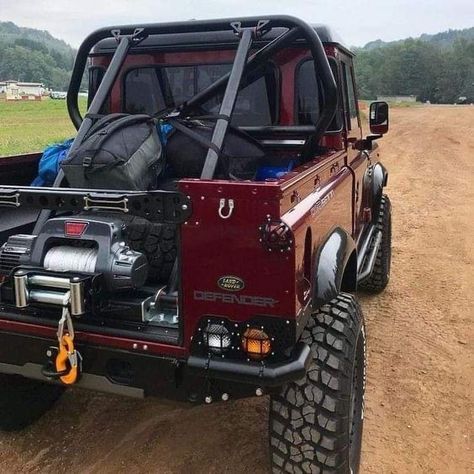 Land Rover Defender Pickup, Land Defender, Defender 130, Bug Out Vehicle, Monday Mood, Land Rover Defender 110, Overland Vehicles, Expedition Vehicle, Defender 90