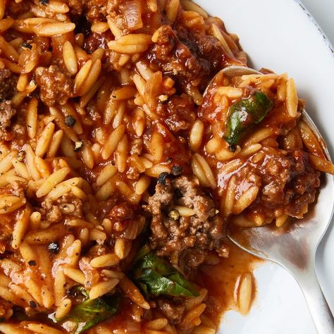 Sloppy Joe Orzo, Winter Dinner Ideas, Cozy Winter Dinner, Winter Dinners, Weeknight Dinner Recipes, Orzo Recipes, Winter Dinner Recipes, Chicken Pot Pie Recipes, Sloppy Joe