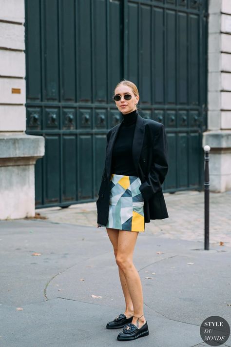 Printemps Street Style, Nyfw Street Style, Look Short, Paris Fashion Week Street Style, London Street Style, Women Street, Street Style Trends, Looks Street Style, The Best Street Style