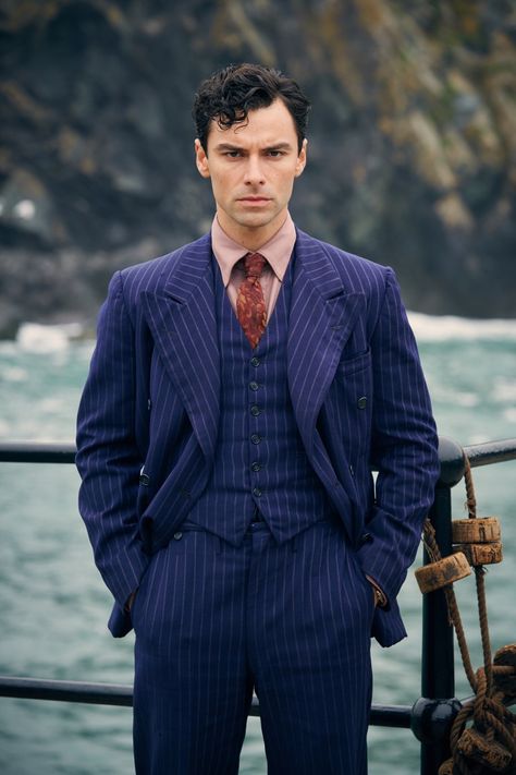 Philip Lombard, Aidan Turner Poldark, Then There Were None, A Man In A Suit, Man In A Suit, Aiden Turner, Ross Poldark, Irish Actors, Aidan Turner