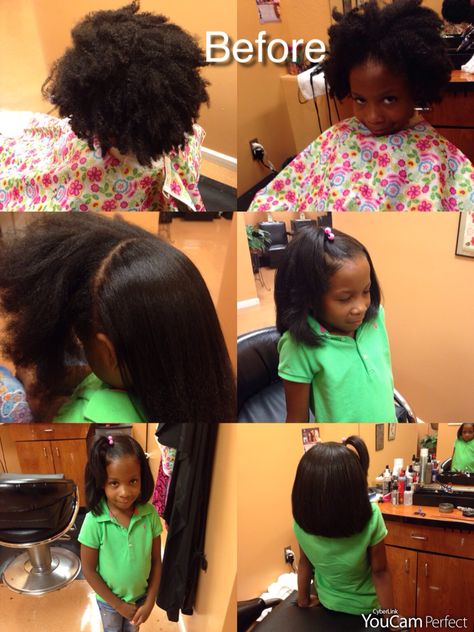 Blowout and Silk pressed All natural hair No Chemicals #Blowoutandsilkpressed #Naturalhair #Healthyhair #Kidsblowout #silkpressed #HairpassionbyResheda Mauldin SC Toddler Silk Press Natural Hair, Kids Silk Press Natural Hair, Kids Silk Press, Pressed Natural Hair, Brazilian Weave, Natural Kids, Lil Girl Hairstyles, Kid Braid Styles, Toddler Hairstyles Girl