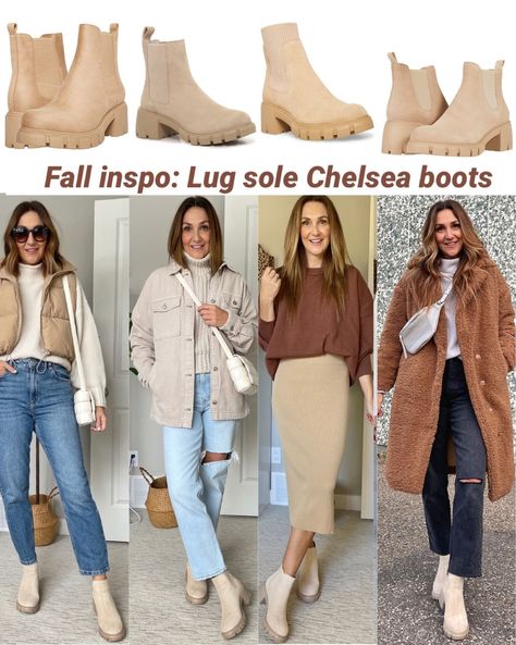 Howler Boot curated on LTK Tan Flat Boots Outfit, Steve Madden Boots Outfit Winter, Styling Tan Boots, Fall Outfits With Tan Ankle Boots, Steve Madden Howler Boot Outfits, Tan Steve Madden Boots Outfit, Laguna Boot Outfit, Brown Flat Boots Outfit, Tan Ankle Boots Outfit Winter