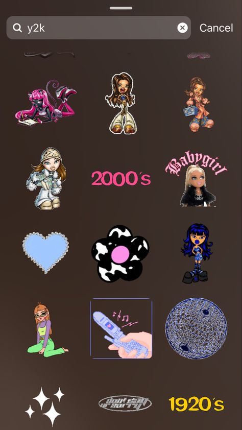 Cute Stickers For Instagram, Ig Graphics, Y2k Ideas, Ig Stickers, Instagram Code, Instagram Animation, Insta Highlights, Instagram Font, Frida Art