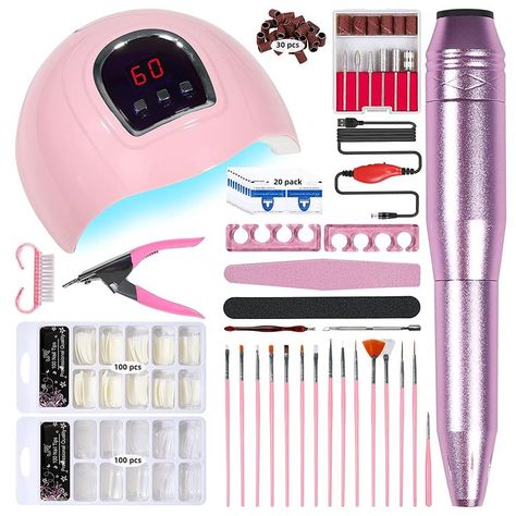 Amazon Nails, Acrylic Nail Supplies, Electric Nail Drill, Acrylic Nail Set, Electric Nail File, Acrylic Nail Kit, Nail Drill Machine, Gel Nail Kit, Nail Polish Kits