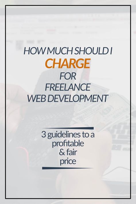 When I started freelancing, this was the #1 question for me, “How much should I charge for freelance web development?” Over time I’ve been able to create a number of guidelines that have made answering this question easier. In this post, I will share these three guidelines with the hope that it helps other freelancers out there charge profitable and fair rates more easily and with more confidence. Web Design Black, Javascript Code, Web Design Websites, Online Web Design, Web Design Quotes, Learn Web Development, Freelance Web Design, Web Programming, Webdesign Inspiration