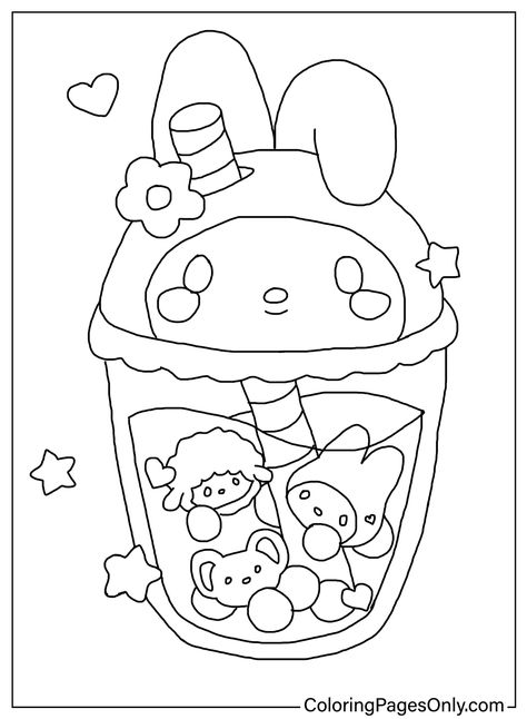 My Melody Coloring Pages, Melody Coloring Pages, My Melody Coloring, Sanrio Coloring Pages, Sanrio Coloring, Hello Kitty Colouring, Hello Kitty Coloring Pages, Kitty Coloring Pages, Hello Kitty Printables