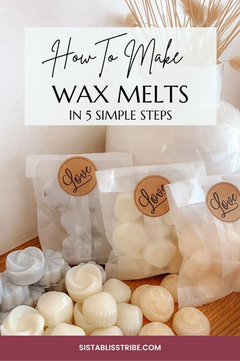 Wax Melt Packaging Ideas, Soy Wax Melts Diy, Wax Melts Diy, Gifts For Friends Women, Make Wax Melts, Homemade Wax Melts, Wax Melt Packaging, Making Wax Melts, Meaningful Friendships