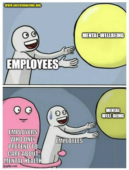 Is your workplace all talk and no action when it comes to mental health? 🙄  High stress, burnout, and a toxic environment?  No thanks! Ignoring mental wellness leads to disengaged employees and high turnover. 🚫  But to those amazing organizations fostering a mindful workplace, we applaud you!    Your employee-centric efforts make a world of difference.   Show your commitment with GreenSignature’s Mindful Workspace Certification! 🏅  Let's build healthier, happier workplaces together.  #MentalWell Disengaged Employee, Toxic Environment, All Talk, No Thanks, Mental Wellbeing, Mental Wellness, The Fosters, Sustainability, Mindfulness