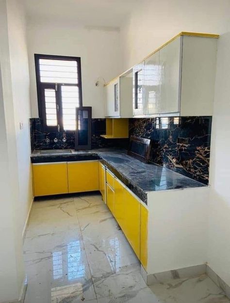 Moduler Kitchen Design Indian, Wall Cabinet Kitchen, Small Kitchen Modular Design, Kitchen Set Aluminium, Wooden Wall Cabinet, Kitchen Designs Ideas, Kitchen Unit Designs, Kitchen Wardrobe Design, Kitchen Organiser