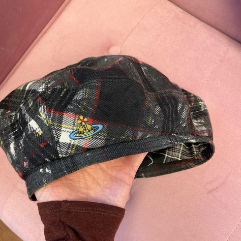 Vivienne Westwood beret check tartan hat vintage... - Depop Vivienne Westwood Beret, Tartan Hat, Dream Accessories, Hats Vintage, Vivienne Westwood, Tartan, Outfit Accessories, Hats