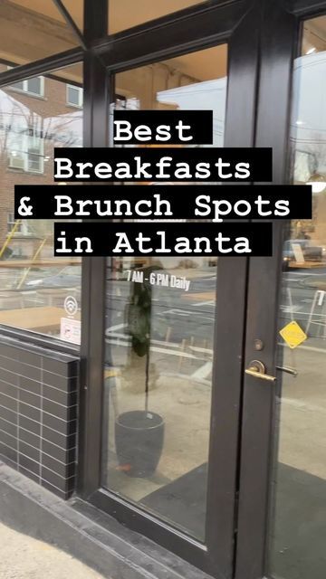 Atlanta Restaurants Best, Atlanta Eats, Visit Atlanta, Atlanta Restaurants, Brunch Restaurants, Breakfast And Brunch, The Best Breakfast, Georgia On My Mind, Brunch Spots