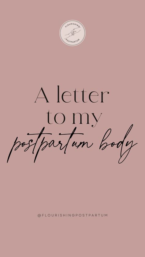 Having a baby and becoming a mama is a life changing experience. Everything changes in an instant and so does your body. Whether you lose all the baby weight right away or your body or your weight has shifted or your body is still carrying extra weight. It can be a difficult transition. As a twin mama, I had a hard time accepting my postpartum body. Then I finally decided to write a letter to my postpartum body. If this is something you need, download the free template. #postpartumbody Postpartum Quotes Body, Postpartum Healing Quotes, Postpartum Body Quotes, Pregnancy Body Changes, Postpartum Quotes, Gains Quote, Mommy Body, Birth Quotes, Body Image Quotes