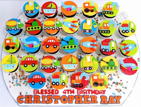 Celebrate with Cake!: Aeroplane Cake Aeroplane, Plane Cake, Construction Cookies, Baby Cupcakes, Bus Party, Truck Theme Birthday, Amazing Cupcakes, Transportation Birthday Party, Cars Birthday Cake