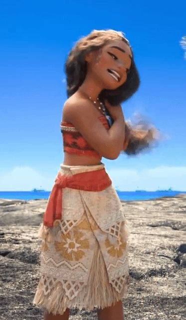 She looks cute playing with her hair! Gone fishin', (Moana short film) Moana Hair, Playing With Her Hair, King Midas, Disney Princesses, Moana, Up Hairstyles, Short Film, Her Hair, Frozen